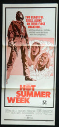HOT SUMMER WEEK  (1972)— Original Australian daybill movie poster.