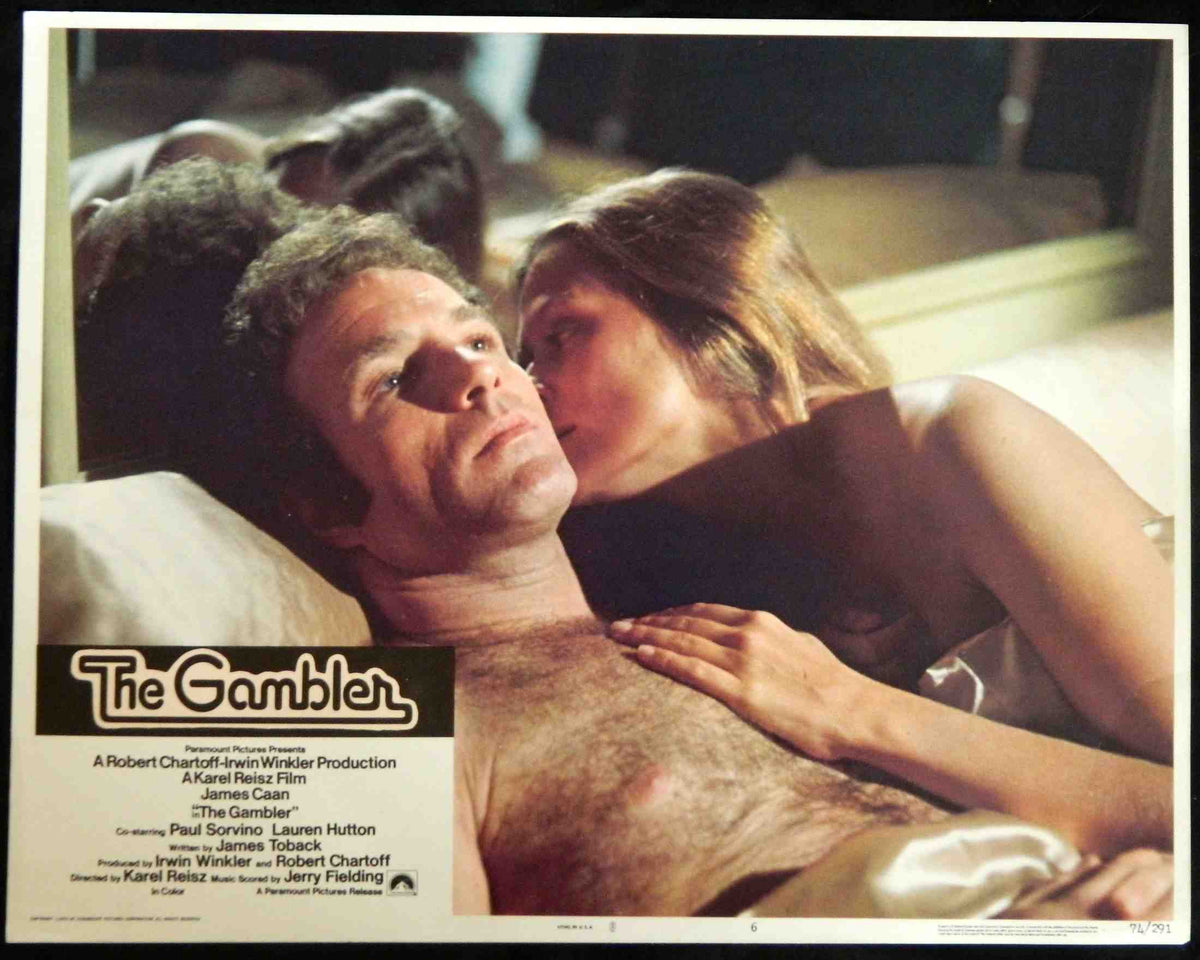 THE GAMBLER (6) (1974) — Original Australian Lobby Card