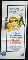 HELL WITH HEROES (1968)— Original Australian daybill movie poster.