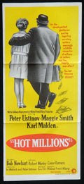 HOT MILLIONS   (1968)— Original Australian daybill movie poster.