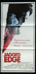 JAGGED EDGE (1985) — Original Australian daybill movie poster