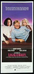 LEGAL EAGLES (1986) — Original Australian daybill movie poster