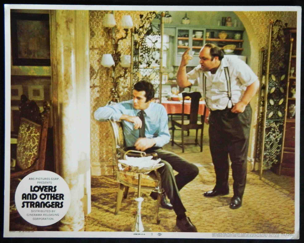 LOVERS AND OTHER STRANGERS (1)(1970) — Original Australian Lobby Card