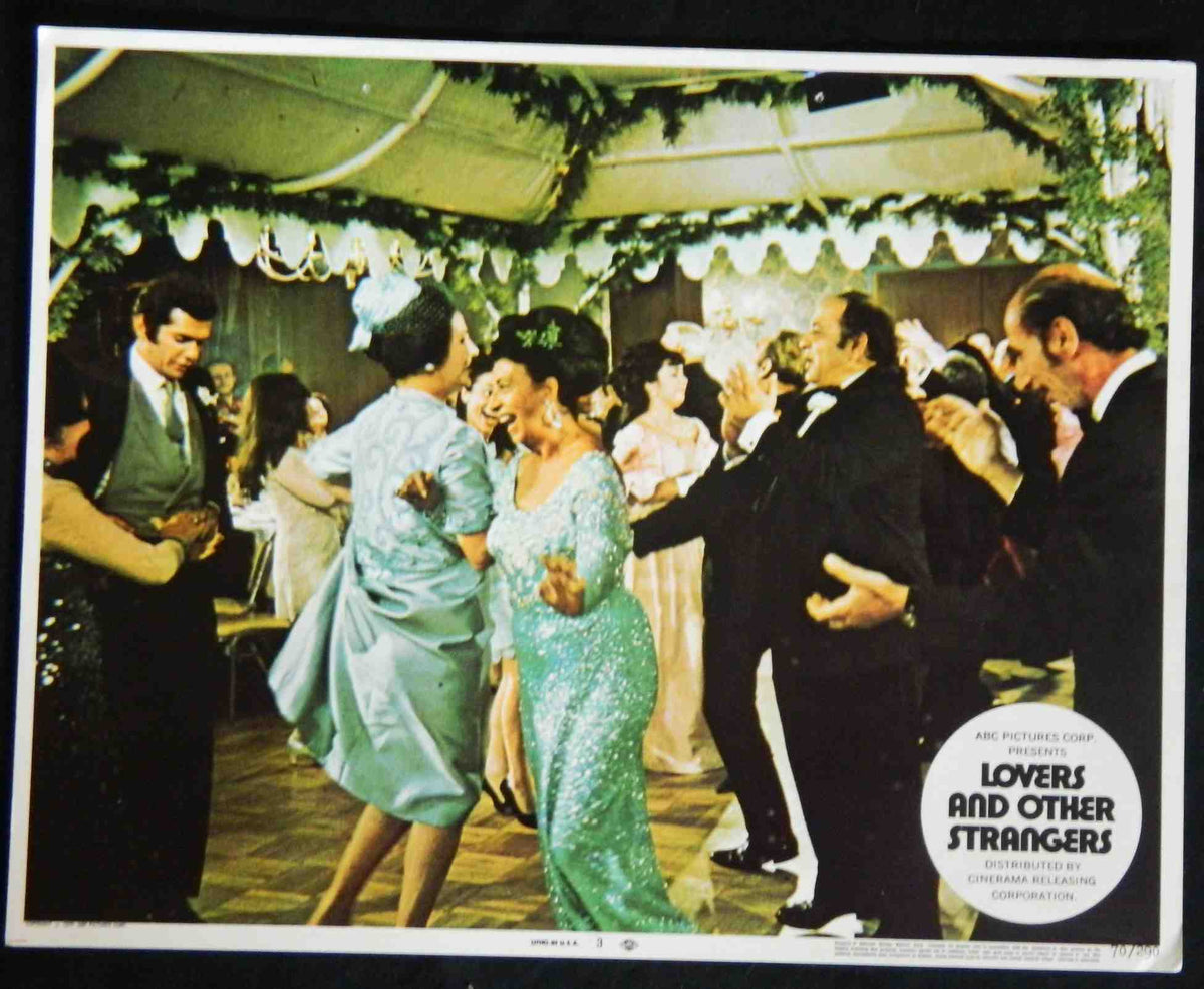 LOVERS AND OTHER STRANGERS (3)(1970) — Original Australian Lobby Card