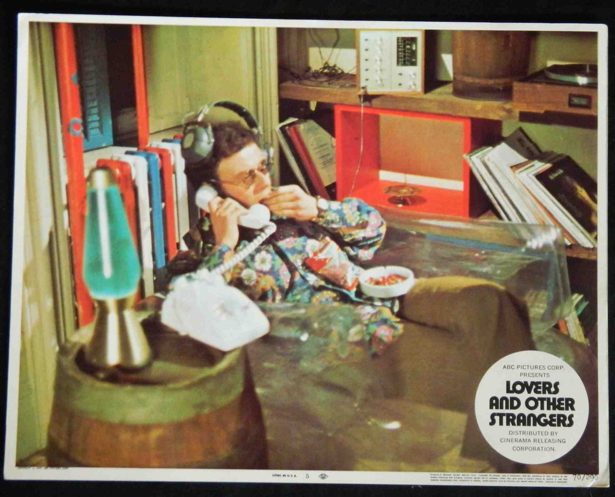 LOVERS AND OTHER STRANGERS (5)(1970) — Original Australian Lobby Card