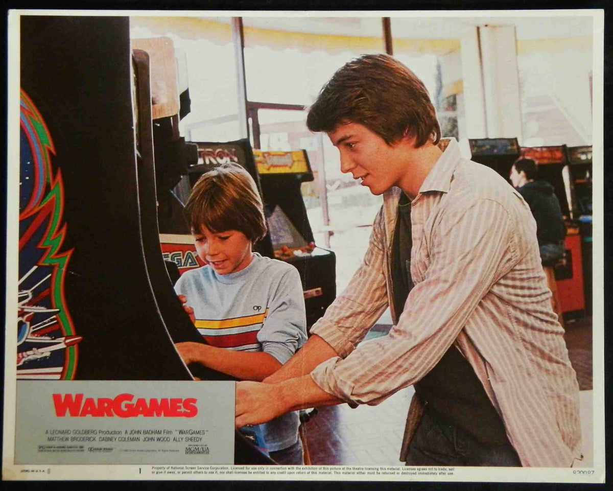 WAR GAMES  (1) (1983) — Original Australian Lobby Card