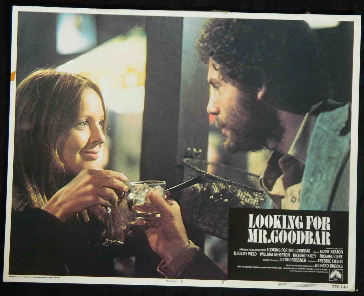LOOKING FOR MR GOODBAR (2)(1977) — Original Australian Lobby Card