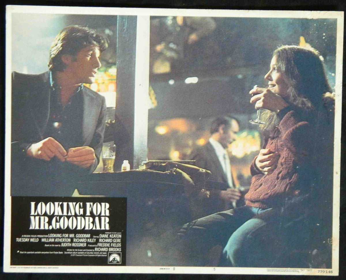 LOOKING FOR MR GOODBAR (5)(1977) — Original Australian Lobby Card