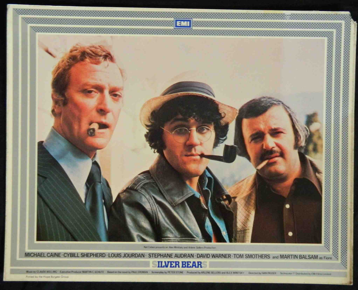 SILVER BEARS (2)(1977) — Original Australian Lobby Card