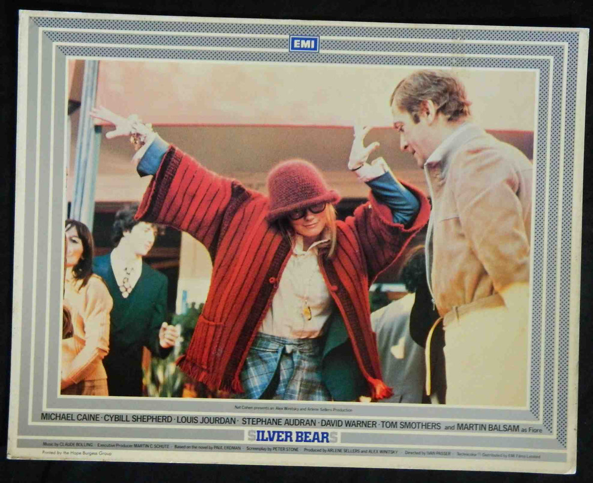 SILVER BEARS (4)(1977) — Original Australian Lobby Card