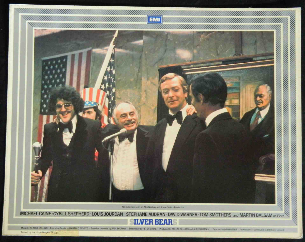 SILVER BEARS (5)(1977) — Original Australian Lobby Card