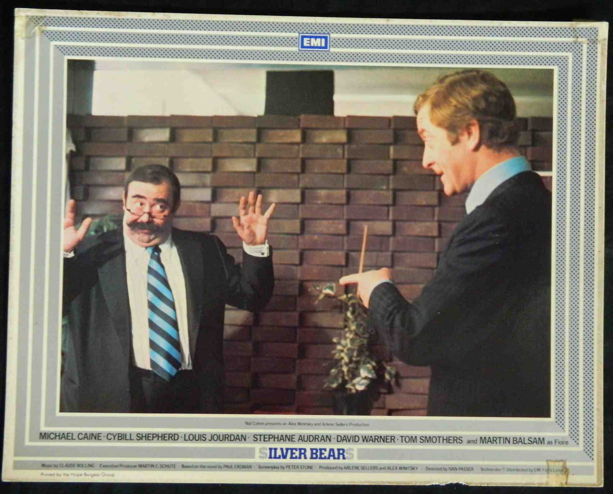 SILVER BEARS (6)(1977) — Original Australian Lobby Card