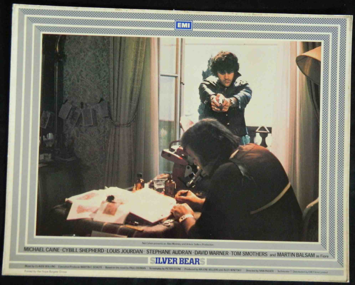 SILVER BEARS (7)(1977) — Original Australian Lobby Card