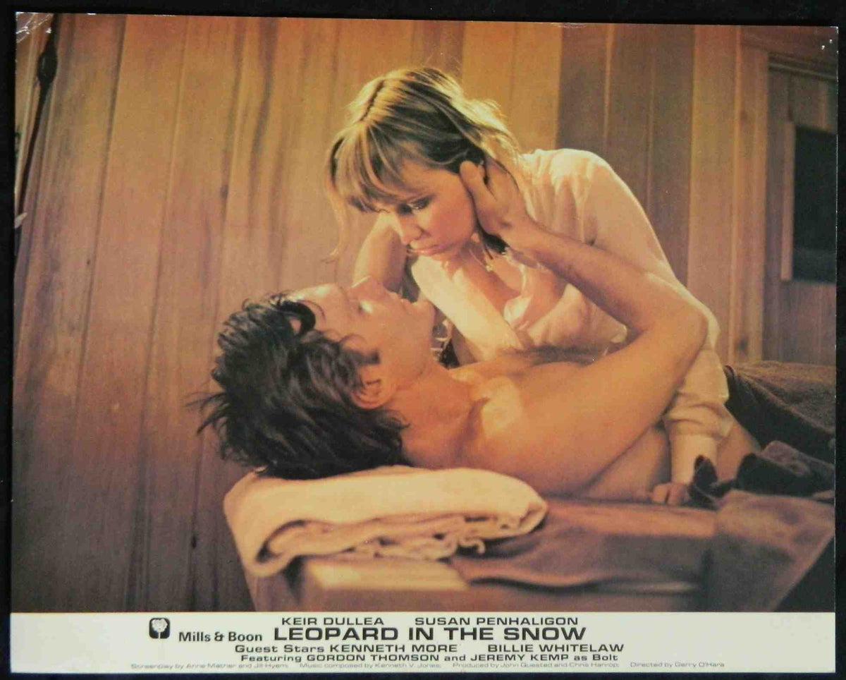 LEOPARD IN THE SNOW (6)(1978) — Original Australian Lobby Card