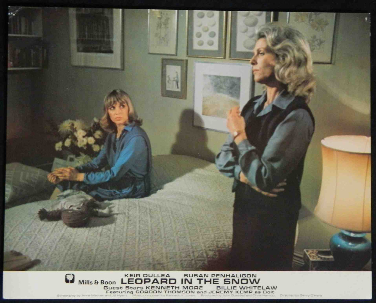 LEOPARD IN THE SNOW (3)(1978) — Original Australian Lobby Card