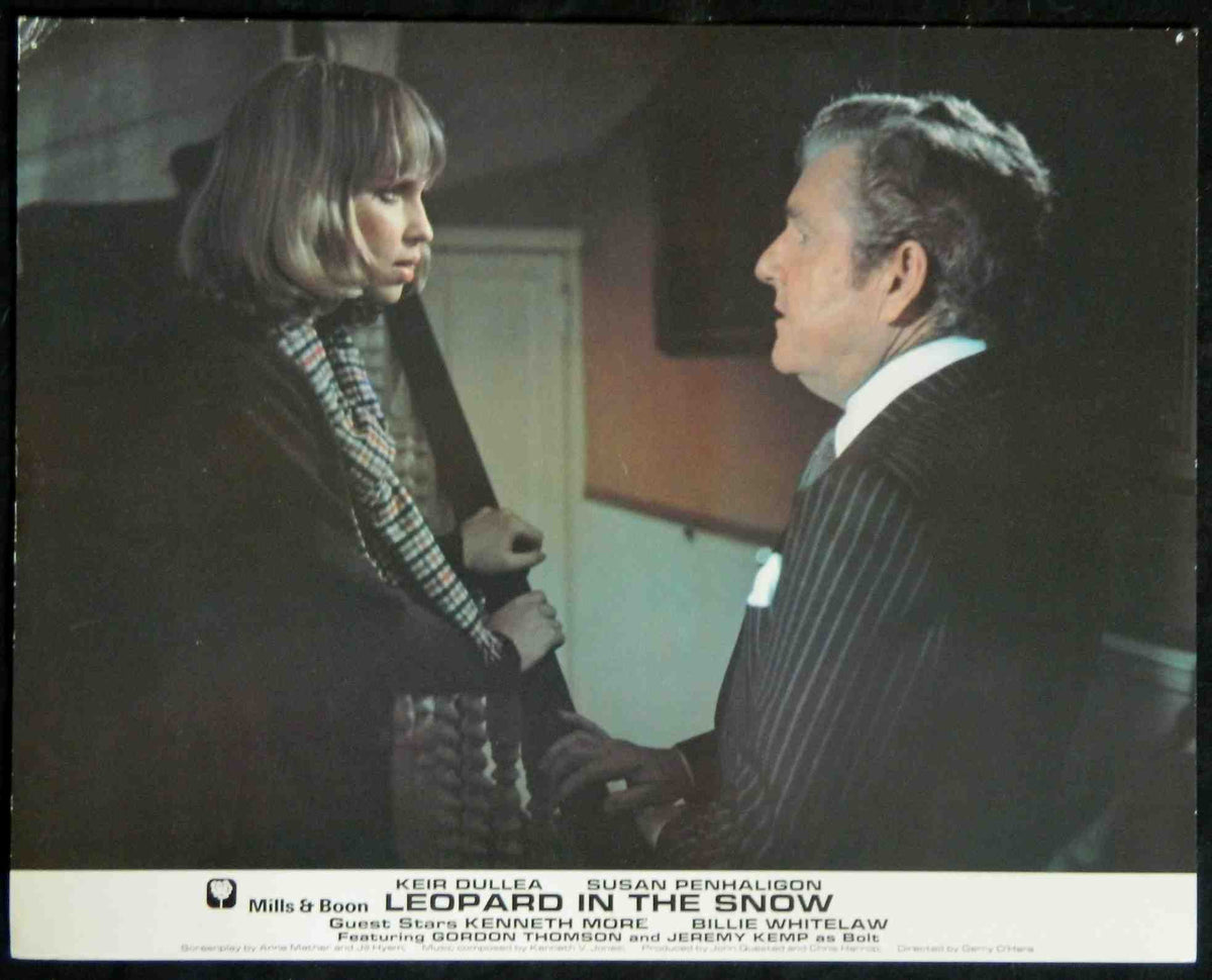 LEOPARD IN THE SNOW (2)(1978) — Original Australian Lobby Card