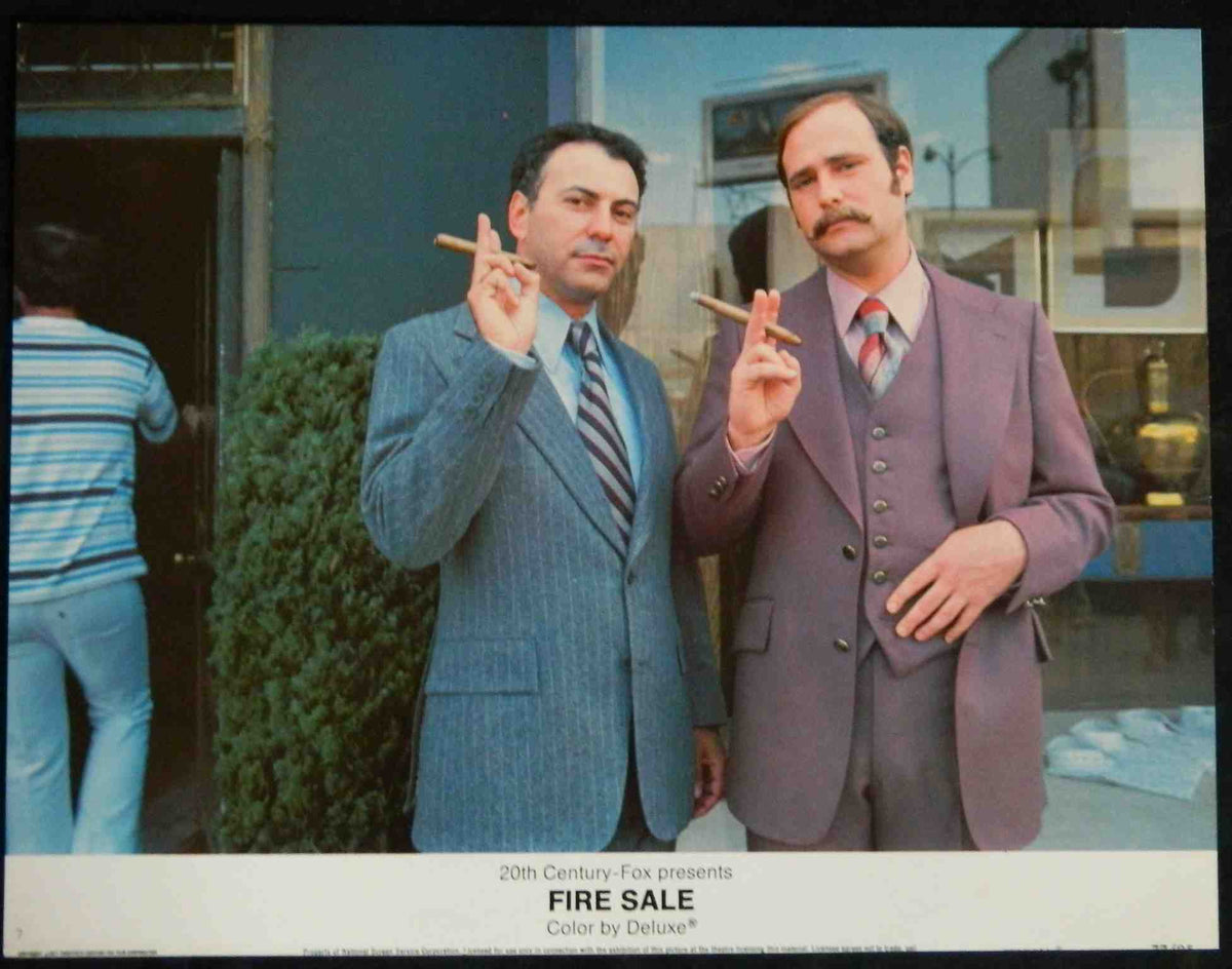 FIRE SALE (7)(1977) — Original Australian Lobby Card