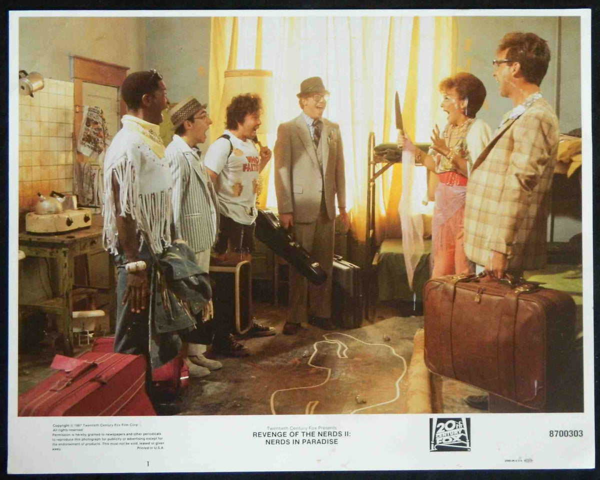 REVENGE OF THE NERDS 2 (1)(1987) — Original Australian Lobby Card