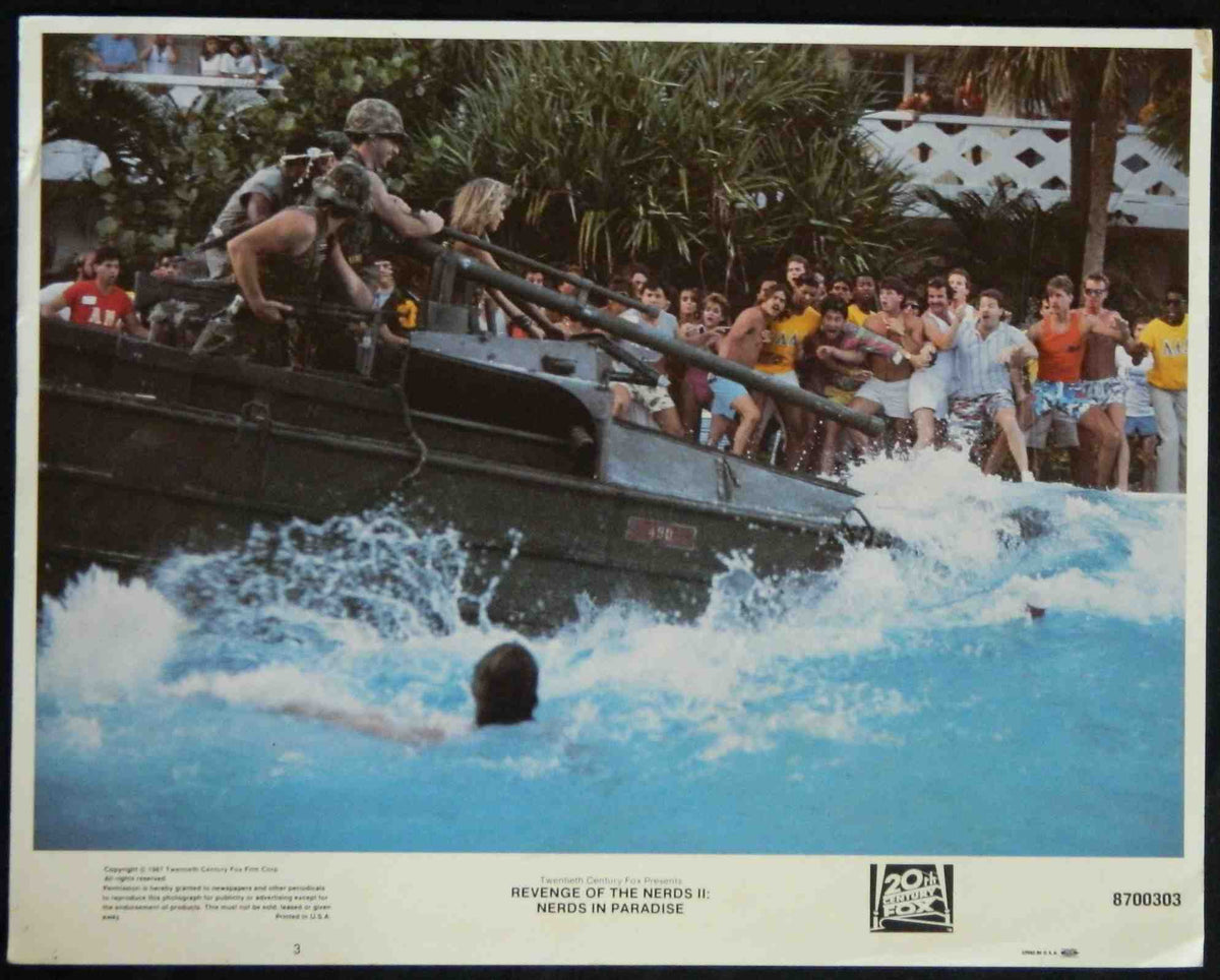 REVENGE OF THE NERDS 2 (3)(1987) — Original Australian Lobby Card