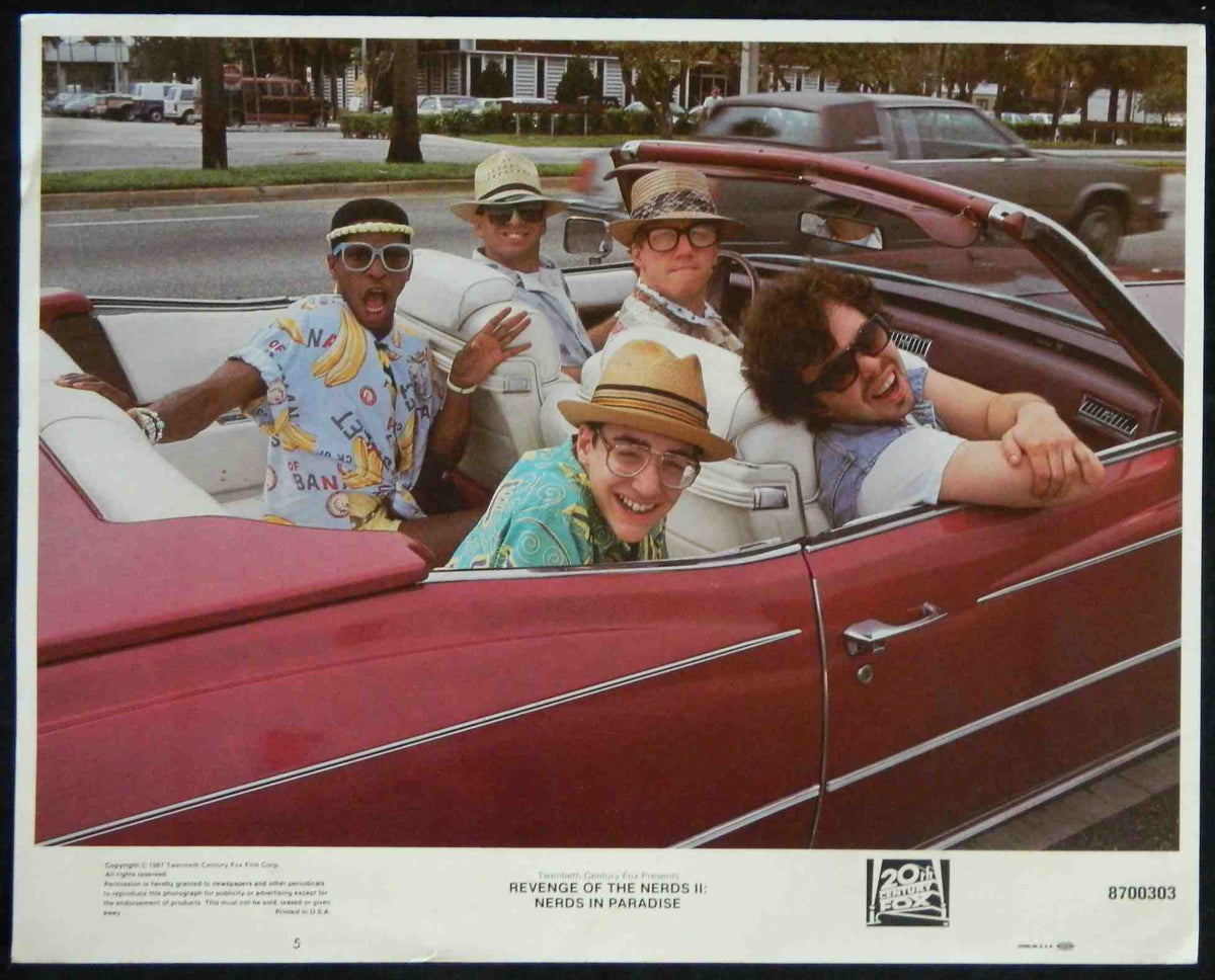 REVENGE OF THE NERDS 2 (5)(1987) — Original Australian Lobby Card
