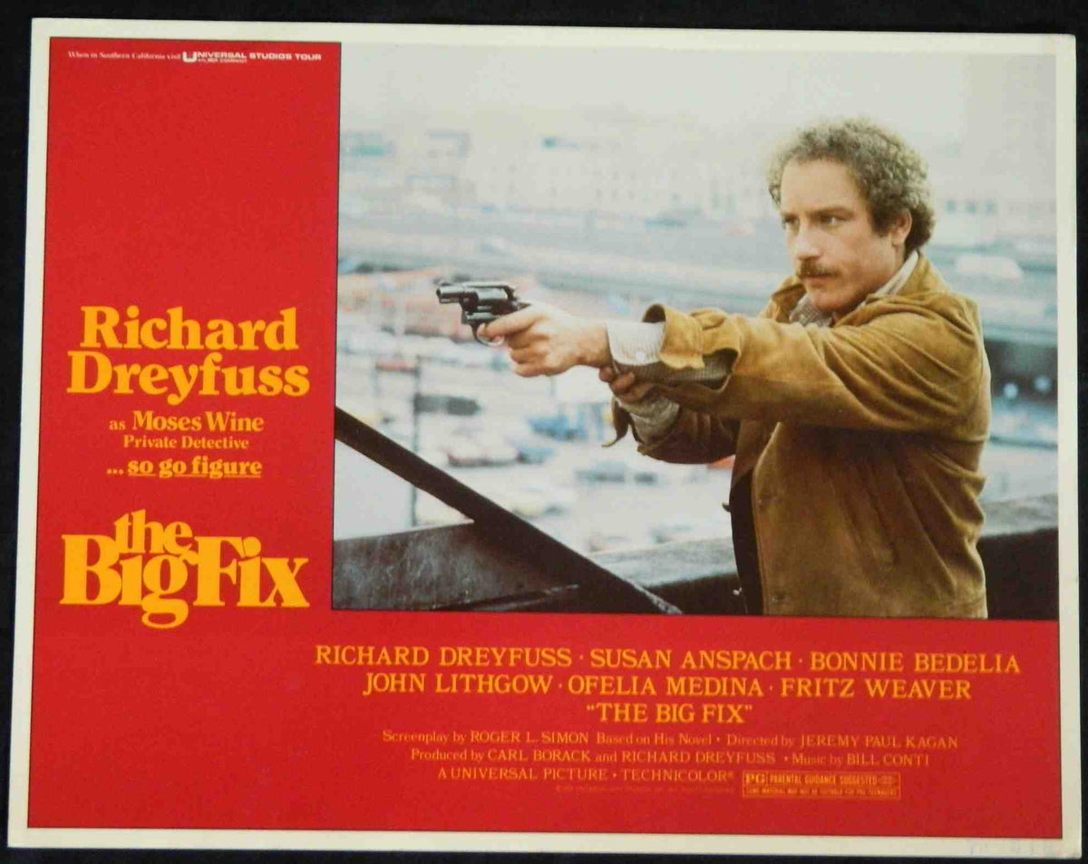 THE BIG FIX (3)(1978) — Original Australian Lobby Card