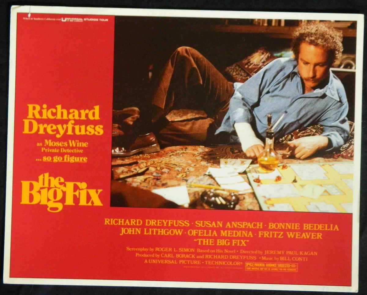 THE BIG FIX (2)(1978) — Original Australian Lobby Card