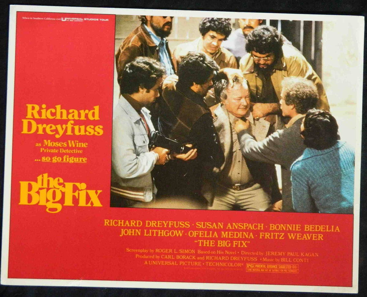 THE BIG FIX (1)(1978) — Original Australian Lobby Card