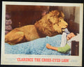 CLARENCE THE CROSSEYED LION (5)(1965) — Original Australian Lobby Card