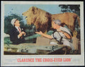 CLARENCE THE CROSSEYED LION (8)(1965) — Original Australian Lobby Card