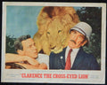 CLARENCE THE CROSSEYED LION (7)(1965) — Original Australian Lobby Card