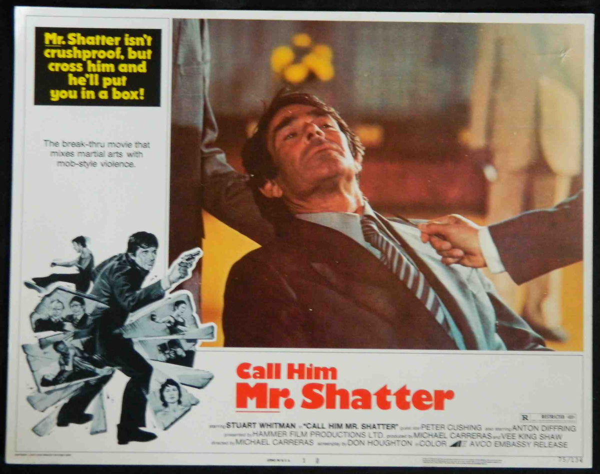 CALL HIM MR SHATTER (1) (1974) — Original Australian Lobby Card