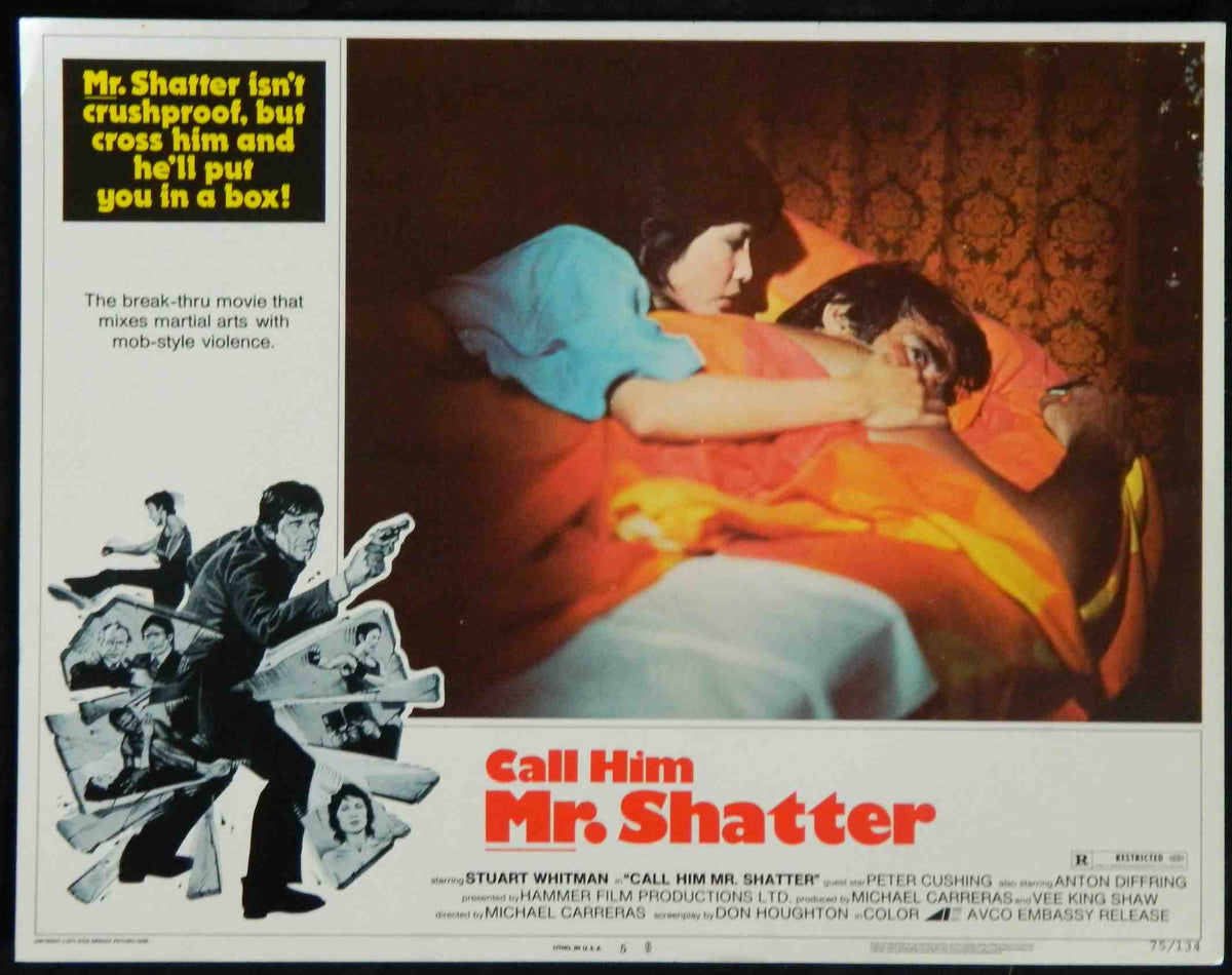 CALL HIM MR SHATTER (5) (1974) — Original Australian Lobby Card