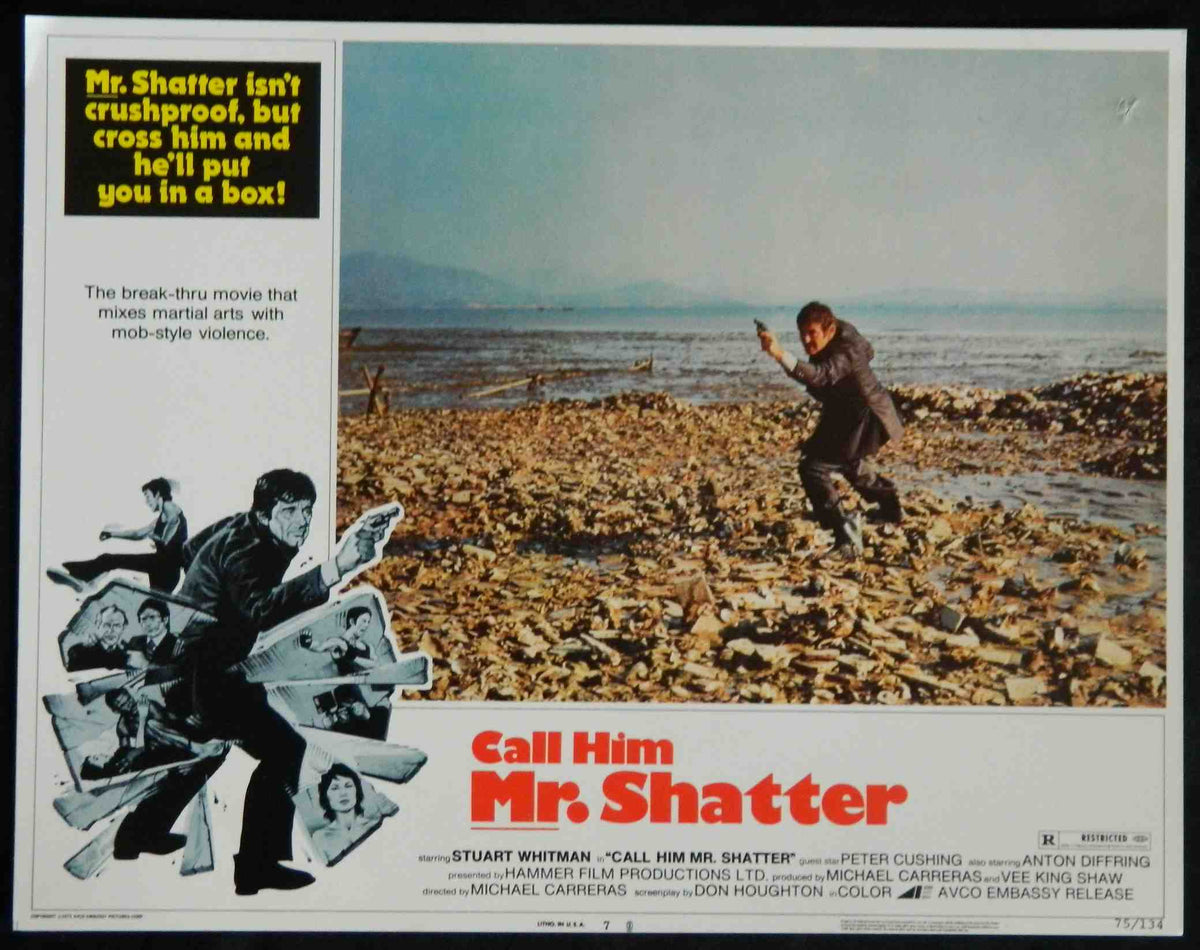 CALL HIM MR SHATTER (7) (1974) — Original Australian Lobby Card