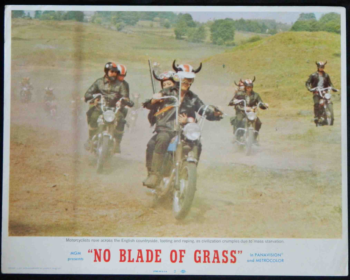 NO BLADE OF GRASS (2)(1970) — Original Australian Lobby Card