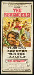 THE REVENGERS  (1972) — Original Australian daybill movie poster
