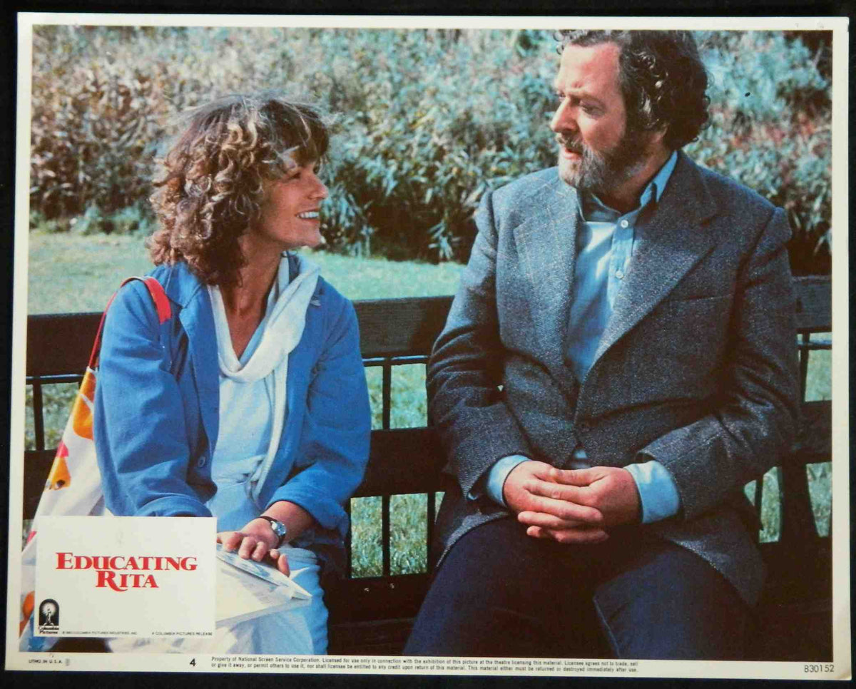 EDUCATING RITA (4) (1983) — Original Australian Lobby Card
