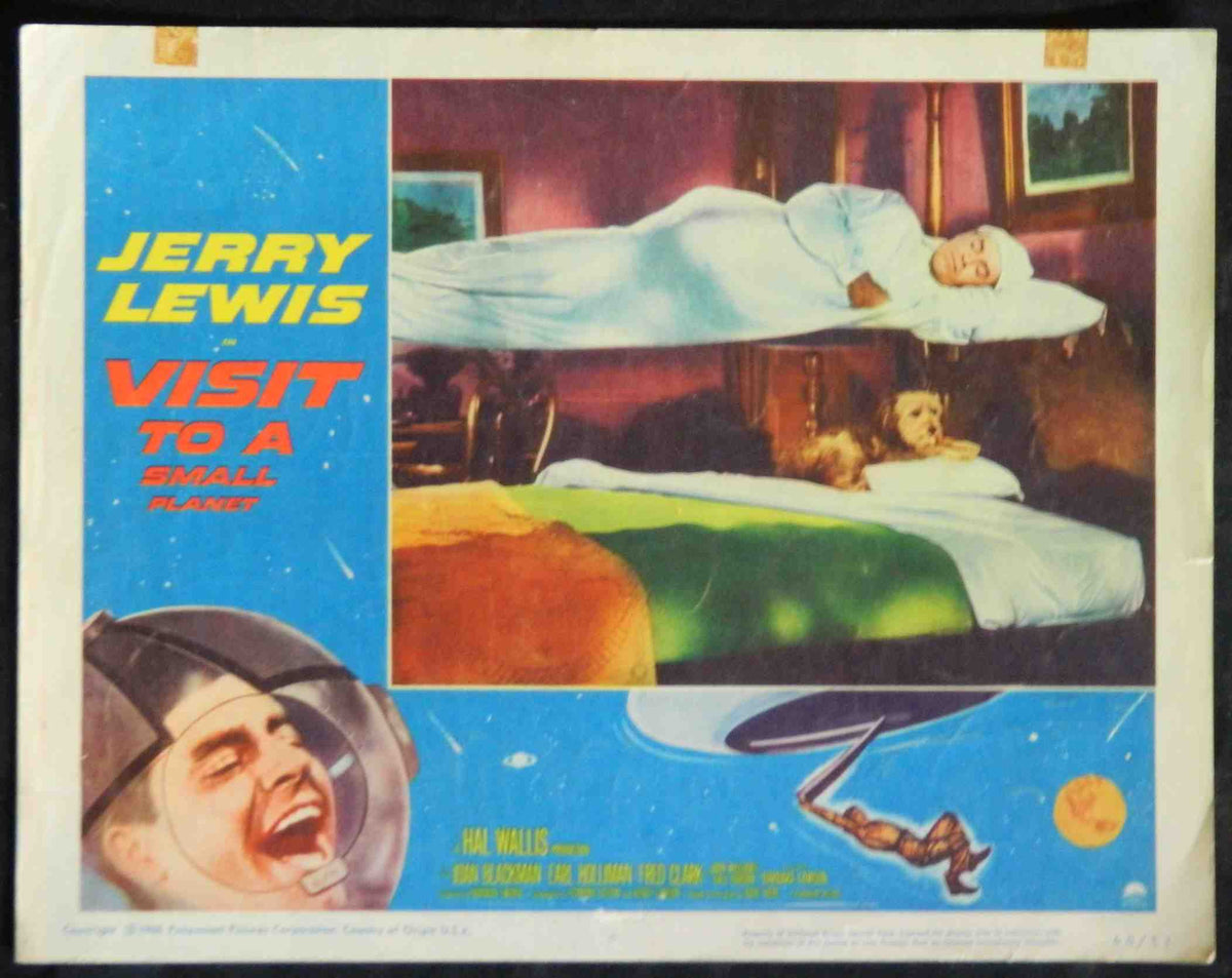 VISIT TO A SMALL PLANET (8) (1960) — Original Australian Lobby Card