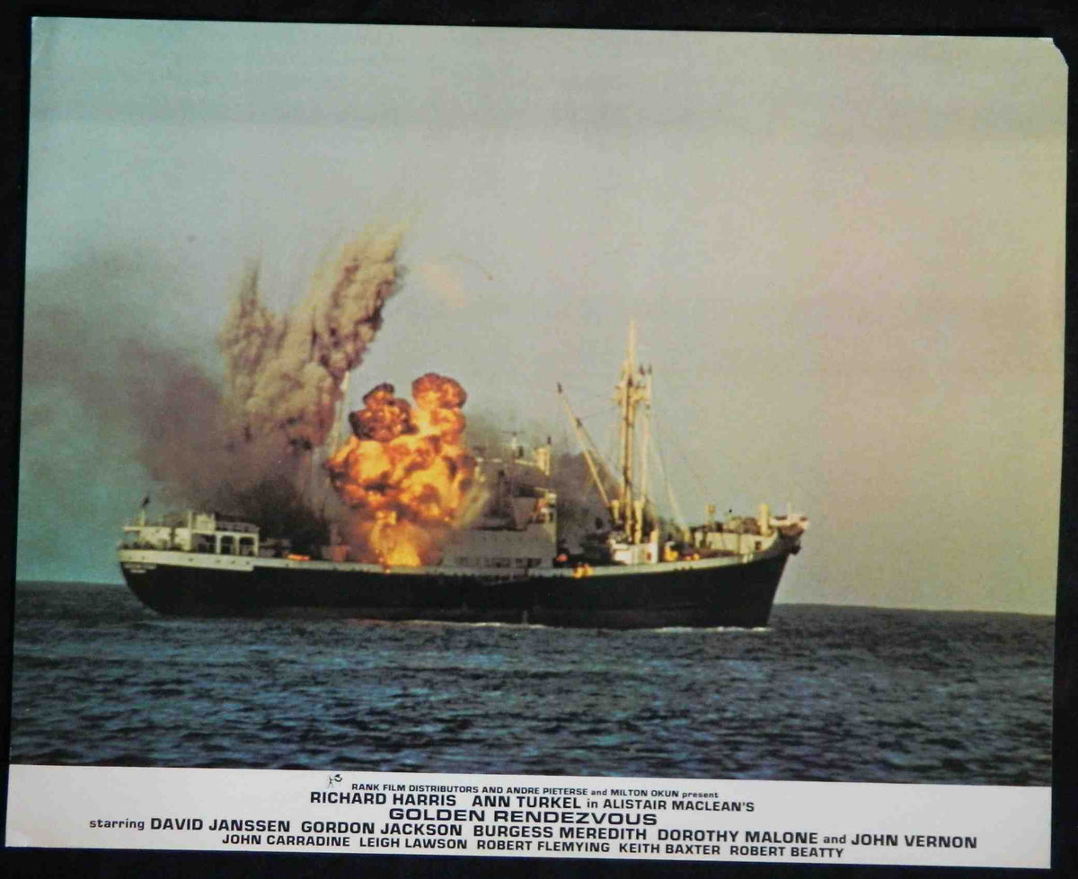 GOLDEN RENDEZVOUS (6) (1977) — Original Australian Lobby Card