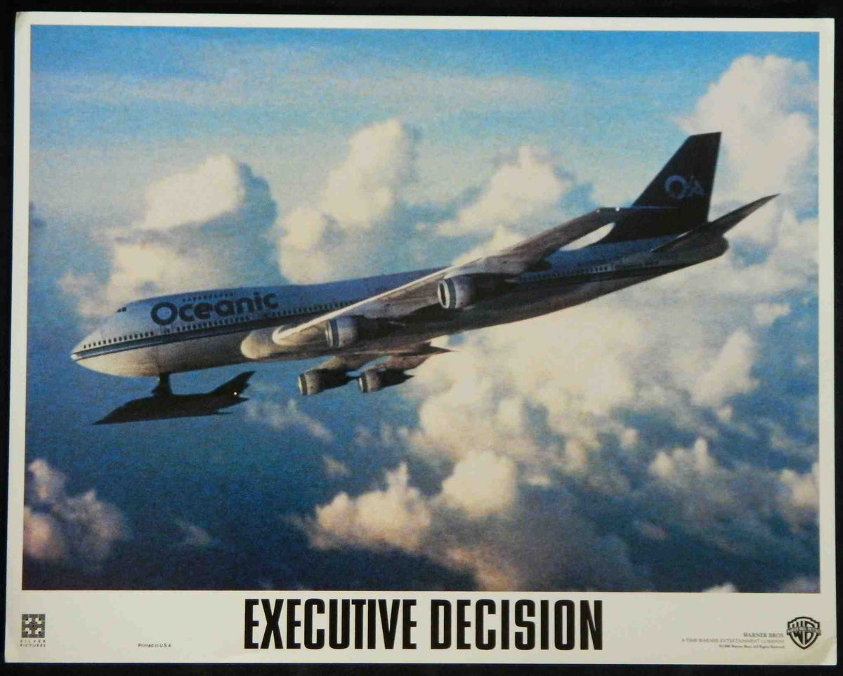 EXECUTIVE DECISION (4) (1996) — Original Australian Lobby Card