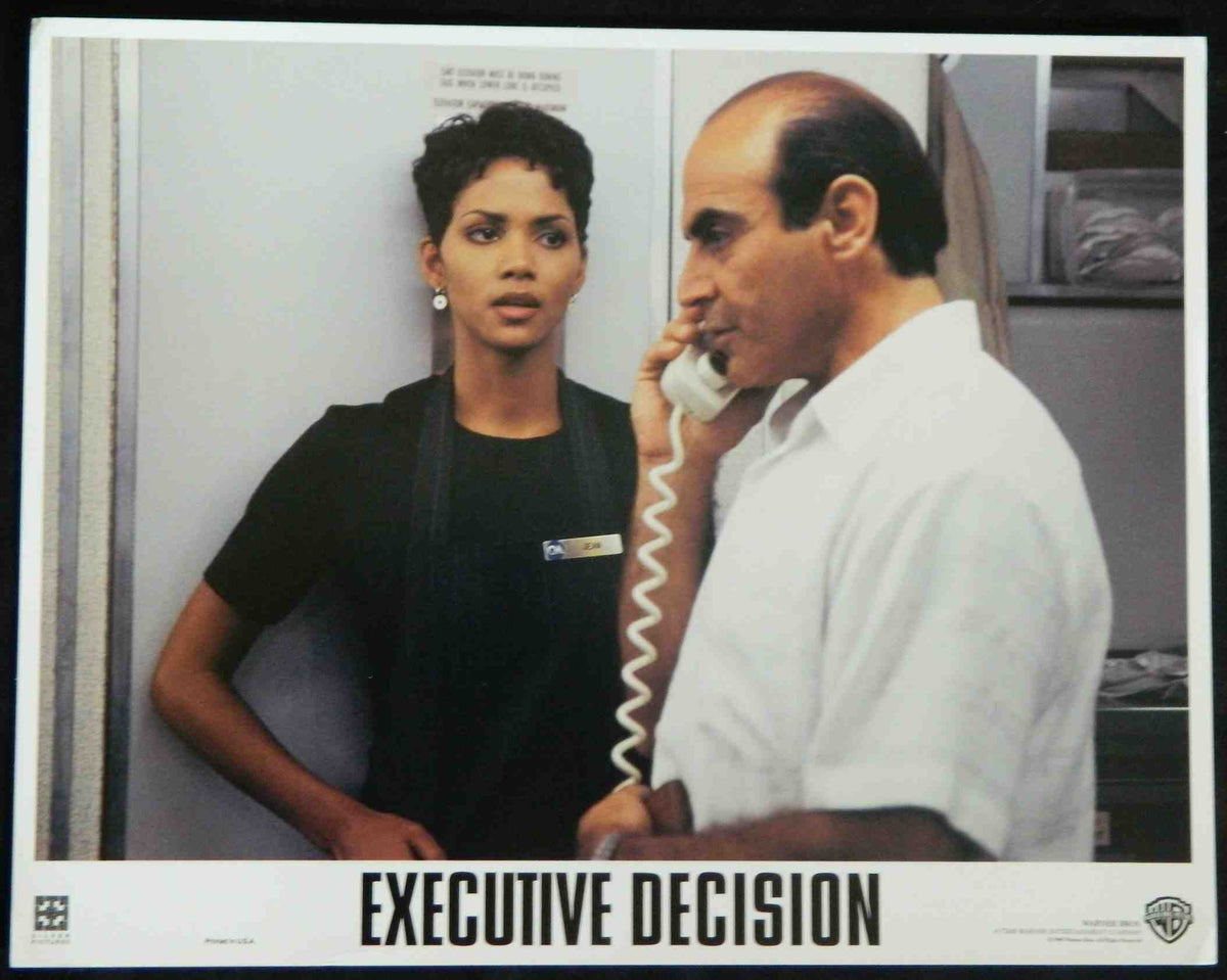 EXECUTIVE DECISION (7) (1996) — Original Australian Lobby Card