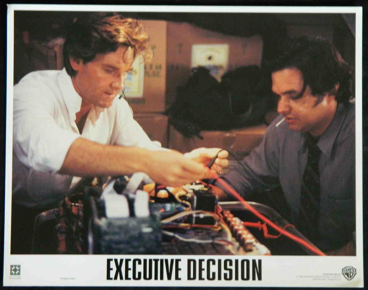 EXECUTIVE DECISION (5) (1996) — Original Australian Lobby Card