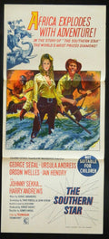 THE SOUTHERN STAR (1969) — Original Australian daybill movie poster