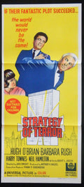 STRATEGY OF TERROR (1969) — Original Australian daybill movie poster