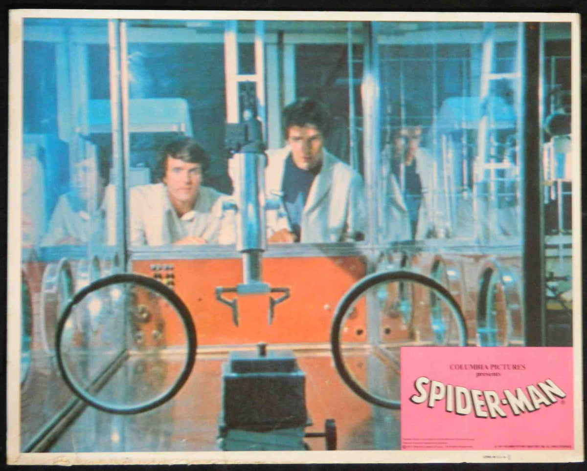 SPIDERMAN (1977) — Original Australian Lobby Card