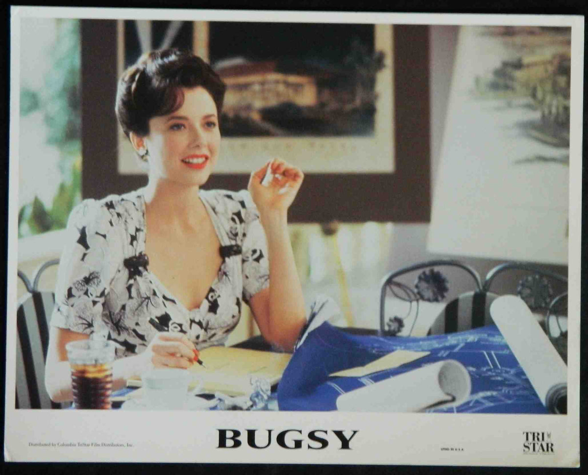 BUGSY (1991) — Original Australian Lobby Card