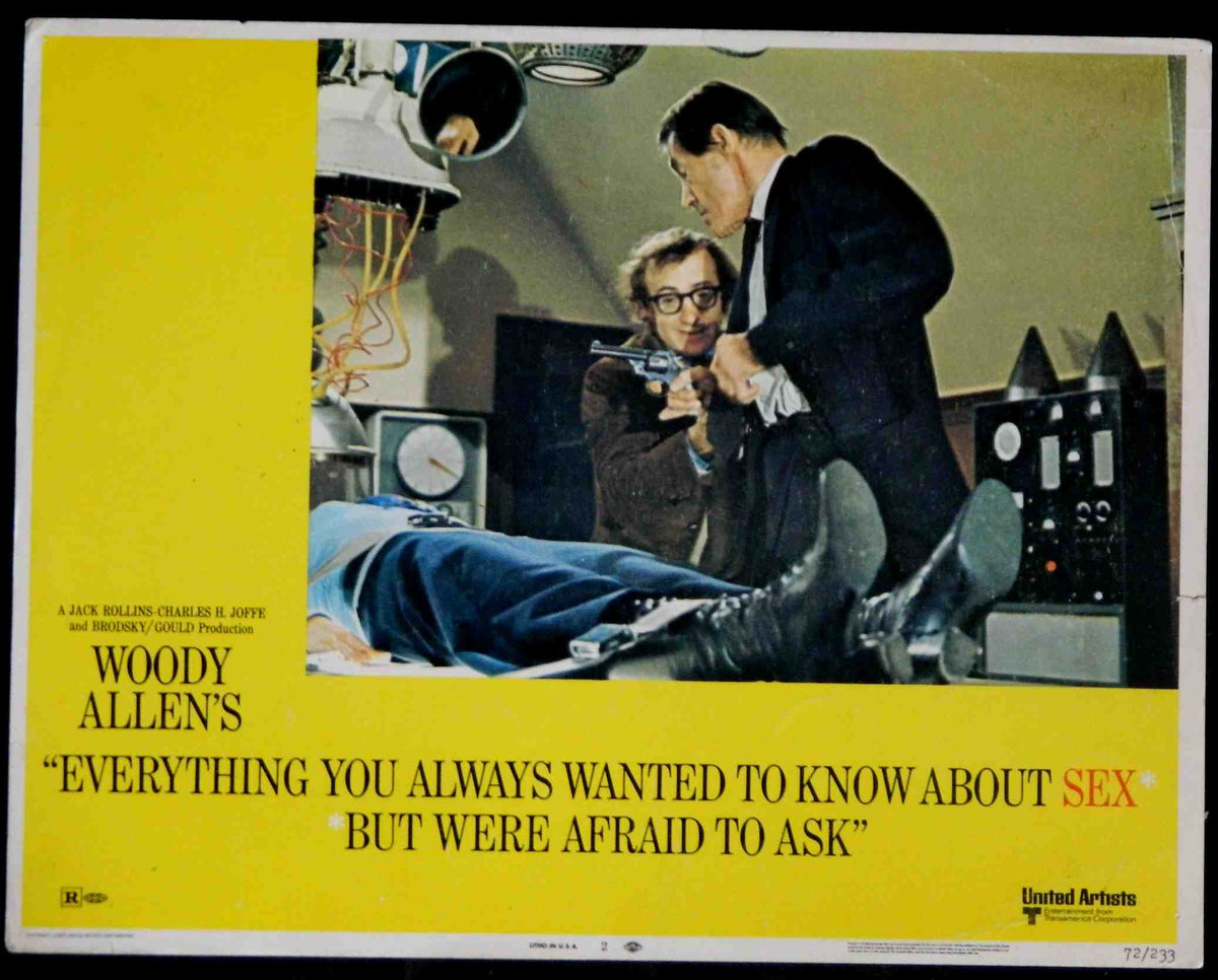 EVERYTHING YOU WANTED TO KNOW ABOUT SEX BUT WAS AFRAID TO ASK (1972) — Original Australian Lobby Card
