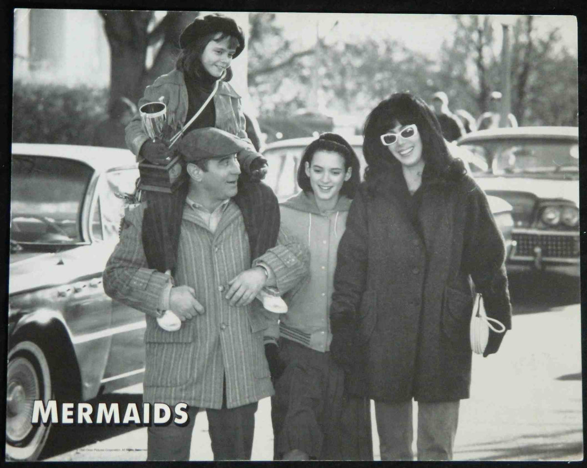 MERMAIDS (1990) — Original Australian Lobby Card