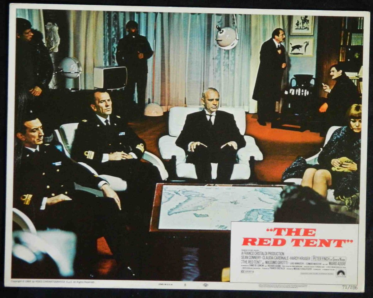 THE RED TENT (1971) — Original Australian Lobby Card