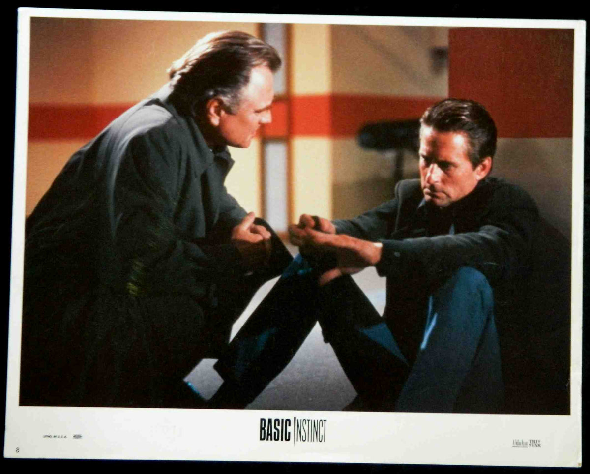 BASIC INSTINCT (1992) — Original Australian Lobby Card