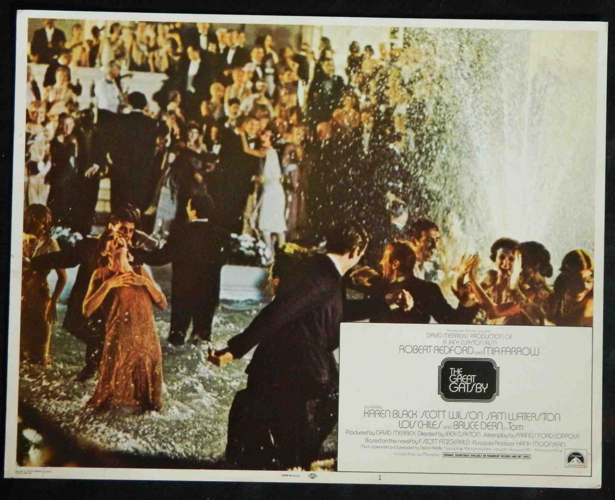 THE GREAT GATSBY (1974) — Original Australian Lobby Card